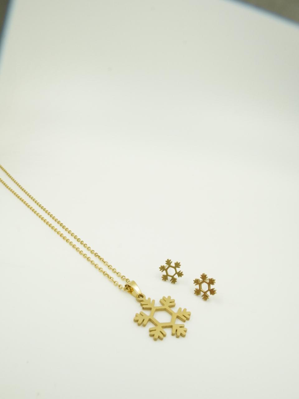 Miniatura 2 de JUEGUITO ECO COPO NIEVE DORADA